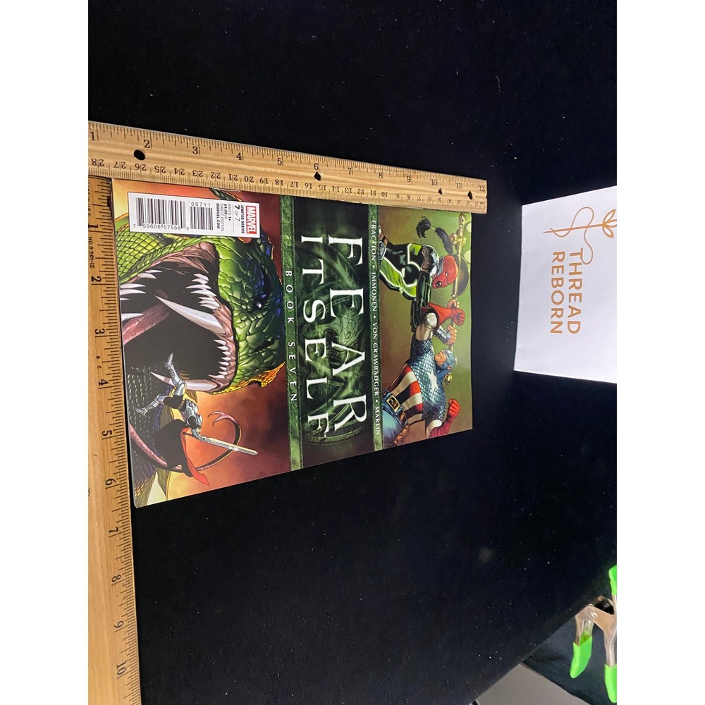 Fear Itself Book Seven Marvel Comics Fraction Immonen Crawford Comic Book